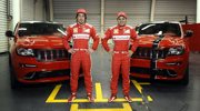 obr�zek k �l�nku Alonso a Massa fasuj� u Ferrari Jeepy