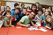 Herec Základky Lukáš Hejlík propagoval seriál na základce