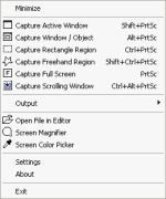FastStone Capture - paletka