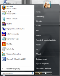 Vista vyhledávání