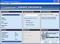 PC Inspector Smart Recovery - výsledek