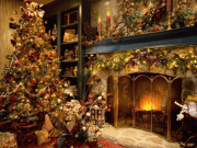 3D Christmas Fireplace Screensaver