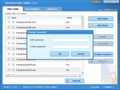 WinMend Folder Hidden