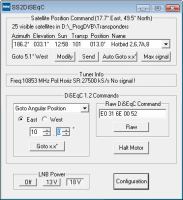 Satelit - zkouska motoru