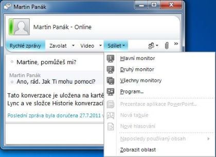 MS_Videokonferenční sdílení plochy PC