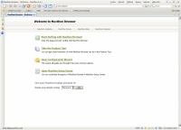 Maxthon - Úvodní obrazovka