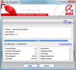Avira AntiVir - kompletní sken