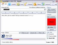 EurotelSMS - hlavní okno