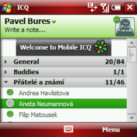 ICQ for Windows Mobile