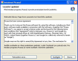 Picasa instalace 1