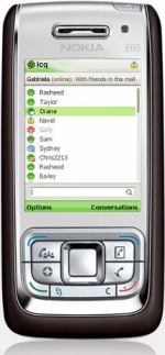 Mobilní aplikace ICQ