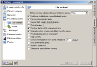 PopTray - nastavení