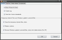 Wise Disk Cleaner - nastavení
