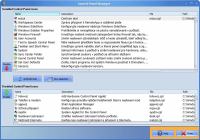 Nastavení ovládacích panelů