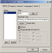 Banshee Screamer Alarm - Slunečnice