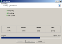Total Uninstall - tvorba snapu