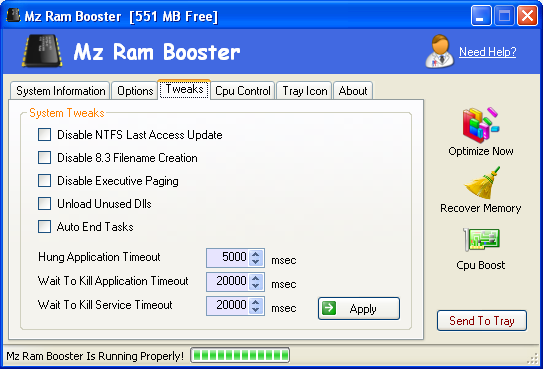 mz ram booster