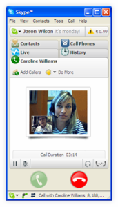 Skype - videohovor
