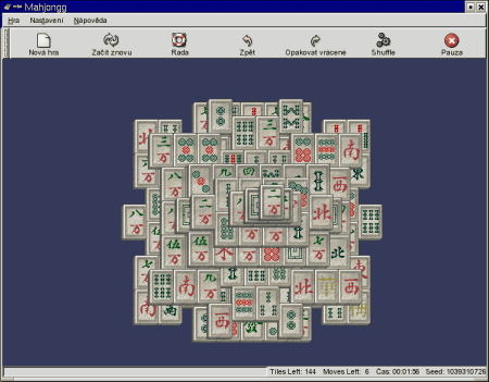 Screenshot Mahjongg