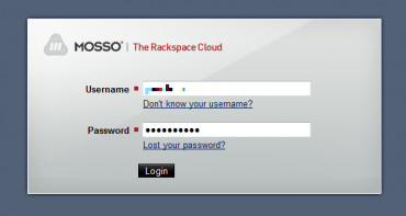 Mosso login