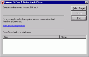 I-Worm.Sircam.A - cleaner