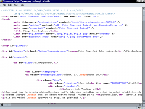 Navigator - Page Source
