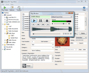 Stamp ID3 Tag Editor