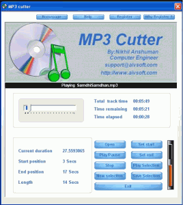 MP3 cutter