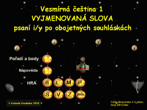 Vesm�rn� �e�tina 1