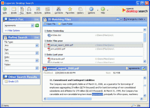 Copernic Desktop Search