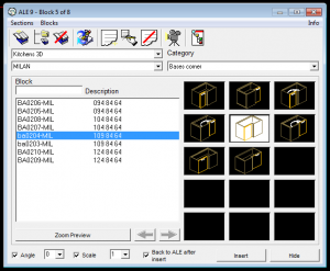 3D kuchyn�, n�bytek - nadstavba pro progeCAD