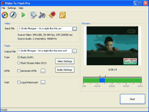 Video to Flash Converter