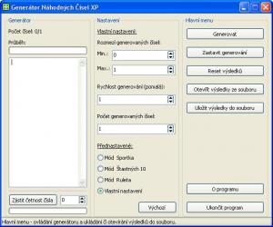 Gener�tor N�hodn�ch ��sel