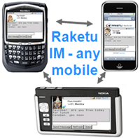 Raketu IM na jak�mkoli mobilu