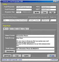 Automatic E-mail Responder