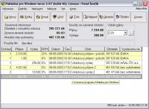 Pokladna pro Windows