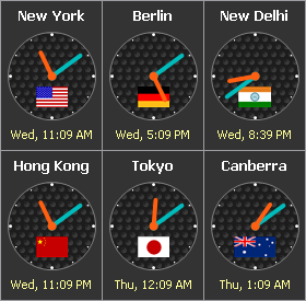 Sharp World Clock