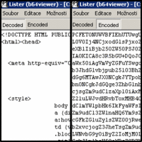 Base64 Viewer - plugin pro TotalCommander