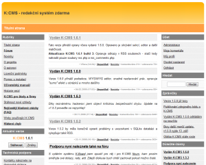 K:CMS - redak�n� a publika�n� syst�m