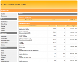 Uk�zka administrace