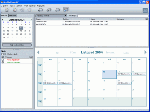 Mozilla Calendar