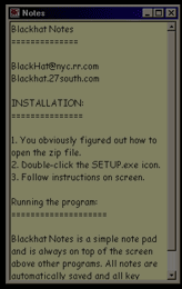 Blackhat Notes