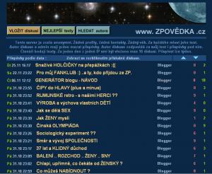 Gener�tor diskuzn�ho WEBU, BLOGU