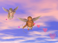 3D Valentine Cupids