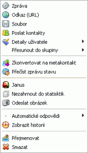 Kontextov� nab�dka kontaktu