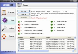 Abyssal Registry Cleaner