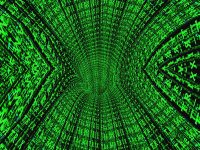 Alien Magic Matrix 3D Screensaver