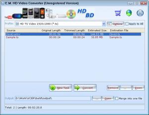E.M. HD Video Converter