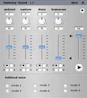 vzhled HarmonySound v1.0