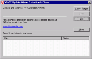 Win32.Updatr.A@mm - cleaner